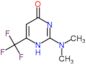 2-(dimethylamino)-6-(trifluoromethyl)pyrimidin-4(1H)-one