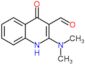 2-(dimethylamino)-4-oxo-1H-quinoline-3-carbaldehyde