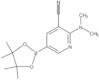 2-(Dimethylamino)-5-(4,4,5,5-tetramethyl-1,3,2-dioxaborolan-2-yl)-3-pyridinecarbonitrile
