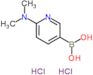 Ácido bórico, B-[6-(dimetilamino)-3-piridinil]-, cloridrato (1:2)