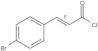 (2E)-3-(4-Bromophenyl)-2-propenoyl chloride