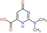 2-(dimethylamino)-6-oxo-3,6-dihydropyrimidine-4-carboxylic acid