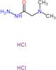 2-(dimethylamino)acetohydrazide dihydrochloride (non-preferred name)