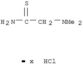 Ethanethioamide,2-(dimethylamino)-, hydrochloride (1:?)