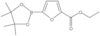 Ethyl 5-(4,4,5,5-tetramethyl-1,3,2-dioxaborolan-2-yl)-2-furancarboxylate