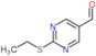 2-(ethylsulfanyl)pyrimidine-5-carbaldehyde