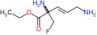 ethyl (3E)-2,5-diamino-2-(fluoromethyl)pent-3-enoate