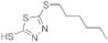 5-Hexylthio-1,3,4-thiadiazole-2-thiol