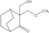 2-(Hydroxymethyl)-2-(methoxymethyl)-1-azabicyclo[2.2.2]octan-3-one