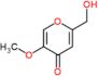 2-(hydroxymethyl)-5-methoxy-4H-pyran-4-one