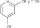 4-Pyridinecarbonitrile,2-(hydroxymethyl)-