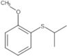 1-Methoxy-2-[(1-methylethyl)thio]benzene