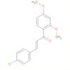 2-Propen-1-one, 3-(4-chlorophenyl)-1-(2,4-dimethoxyphenyl)-, (2E)-