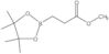 Methyl 4,4,5,5-tetramethyl-1,3,2-dioxaborolane-2-propanoate
