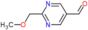 2-(methoxymethyl)pyrimidine-5-carbaldehyde