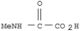 Acetic acid,2-(methylamino)-2-oxo-