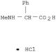 Benzeneacetic acid, a-(methylamino)-, hydrochloride(1:1)