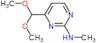 4-(Dimethoxymethyl)-N-methyl-2-pyrimidinamine