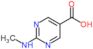 2-(Methylamino)-5-pyrimidinecarboxylic acid