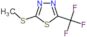 2-(methylsulfanyl)-5-(trifluoromethyl)-1,3,4-thiadiazole