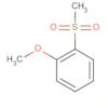 Benzene, 1-methoxy-2-(methylsulfonyl)-