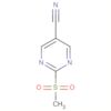 5-Pyrimidinecarbonitrile, 2-(methylsulfonyl)-