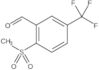 2-(Methylsulfonyl)-5-(trifluoromethyl)benzaldehyde