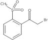 2-Bromo-1-[2-(methylsulfonyl)phenyl]ethanone