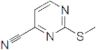 2-methylsulfanylpyrimidine-4-carbonitrile