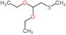 1,1-diethoxy-2-(methylsulfanyl)ethane