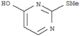 4-Pyrimidinol,2-(methylthio)-
