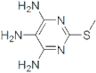 2-methylsulfanylpyrimidine-4,5,6-triamine