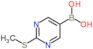 [2-(methylsulfanyl)pyrimidin-5-yl]boronic acid