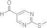 2-(Methylthio)pyrimidine-5-carbaldehyde