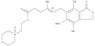 4-Hexenoic acid,6-(1,3-dihydro-4-hydroxy-6-methoxy-7-methyl-3-oxo-5-isobenzofuranyl)-4-methyl-,2-(4-oxido-4-morpholinyl)ethyl ester, (4E)-