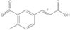 2-Propenoic acid, 3-(4-methyl-3-nitrophenyl)-, (E)-