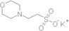 4-Morpholineethanesulfonic acid, potassium salt (1:1)