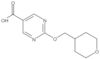 2-[(Tetrahydro-2H-pyran-4-yl)methoxy]-5-pyrimidinecarboxylic acid