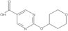 2-[(Tetrahydro-2H-pyran-4-yl)oxy]-5-pyrimidinecarboxylic acid