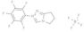 6,7-DIHYDRO-2-PENTAFLUOROPHENYL-5H-PYRROLO(2,1-C)-1,2,4-TRIAZOLIUM TETRAFLUOROBORATE