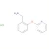 Benzenemethanamine, 2-(2-pyridinyloxy)-, hydrochloride (1:1)