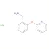 Benzenemethanamine, 2-(2-pyridinyloxy)-, monohydrochloride