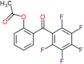 [2-(2,3,4,5,6-pentafluorobenzoyl)phenyl] acetate