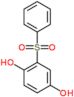 2-(phenylsulfonyl)benzene-1,4-diol