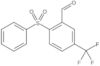 2-(Phenylsulfonyl)-5-(trifluoromethyl)benzaldehyde