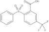 2-(Phenylsulfonyl)-5-(trifluoromethyl)benzoic acid