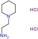 1-Piperidineethanamine, hydrochloride (1:2)