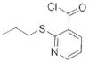 2-(Propiltio)-3-piridinacarbonil cloreto