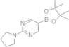 2-Pyrrolidinopyrimidine-5-boronic acid pinacol ester