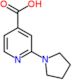 2-pyrrolidin-1-ylpyridine-4-carboxylic acid